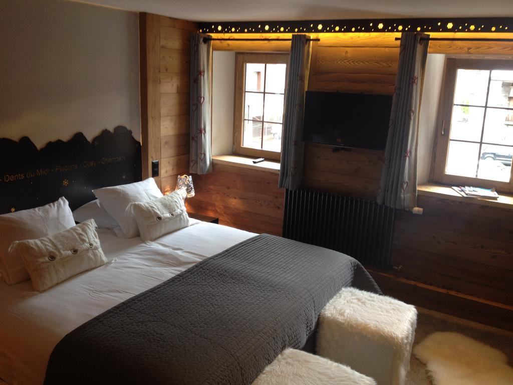 Le Chalet De L'Atelier - Le Nord Champéry Pokoj fotografie